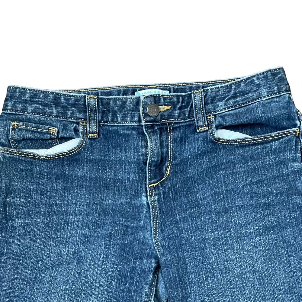 Old Navy Adjustable Side Band Bermuda Short Kids Boy 14‎ Stretch Mid-Rise Denim